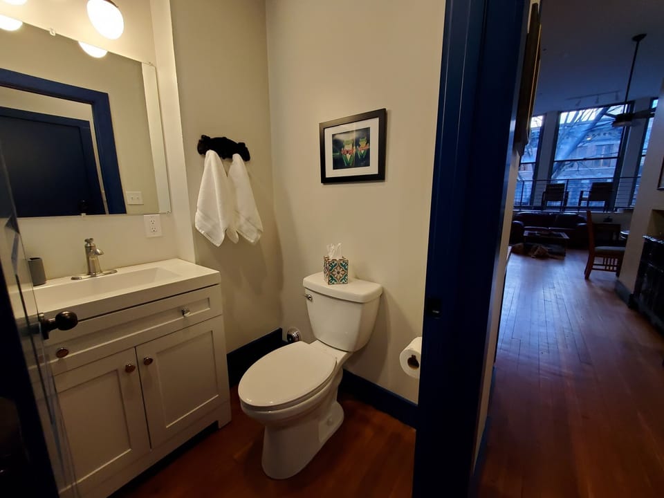 Hall bath
