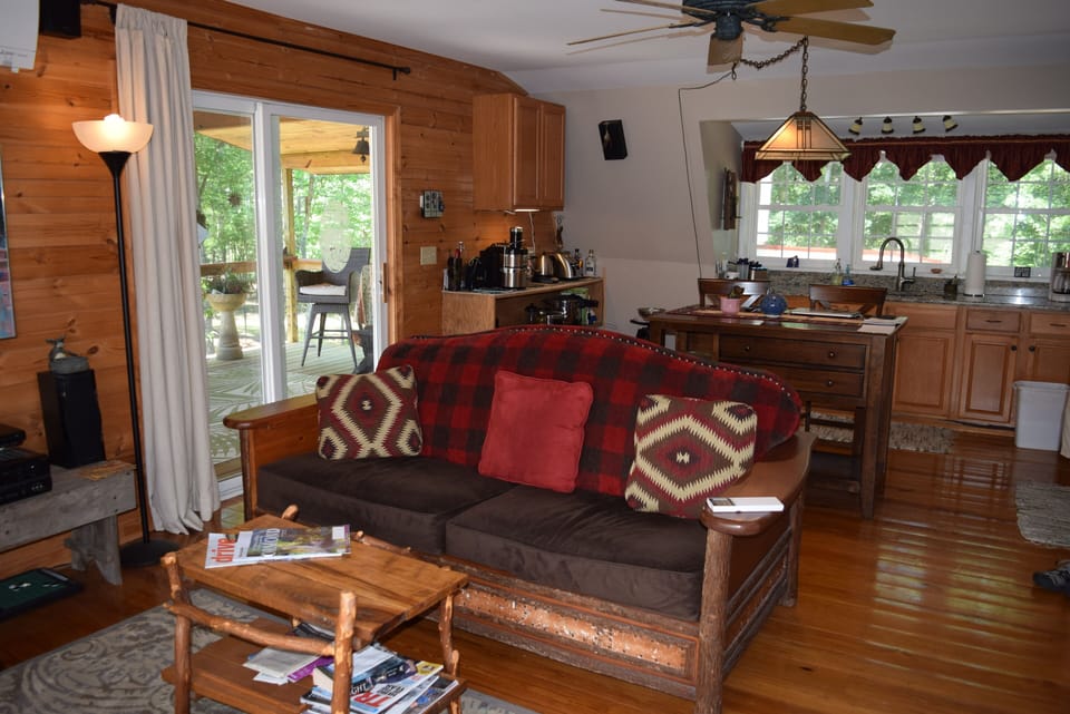 Main living area and kitchen 