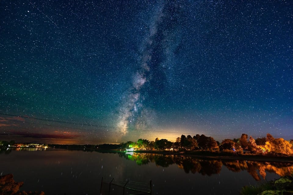 See the Galaxy from the balcony!