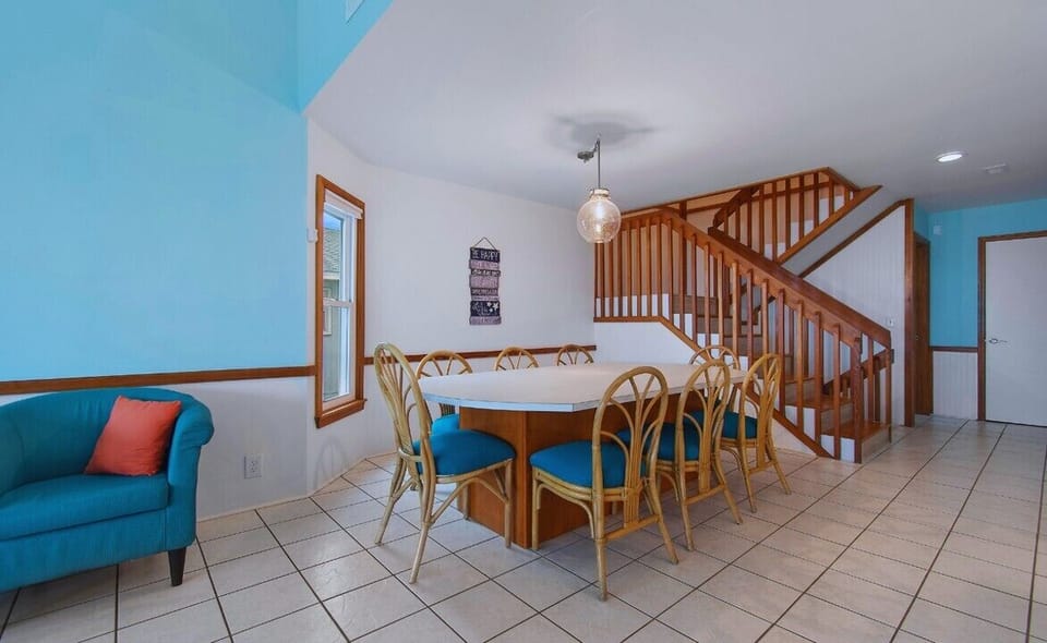 First / main dining table