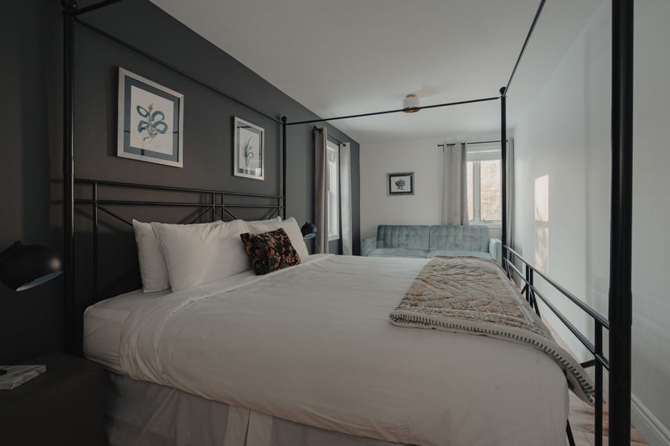 Junior Studio Suite, 1 King Bed with Sofa bed | Premium bedding, free WiFi, bed sheets