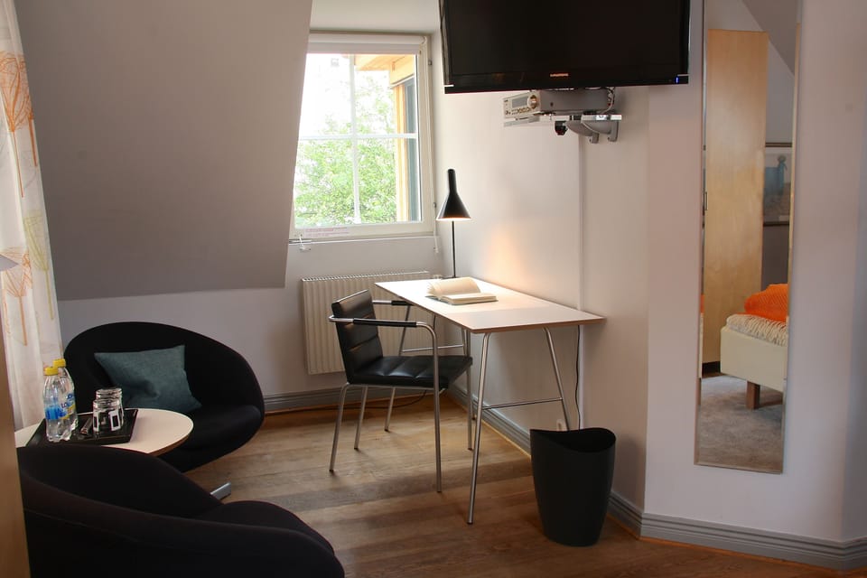 Standard Double Room, Garden Area | Desk, iron/ironing board, free WiFi, bed sheets