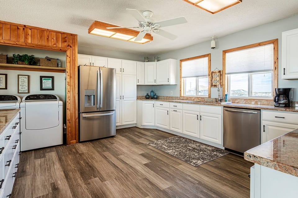Our kitchen has all the space you need to prepare your meals