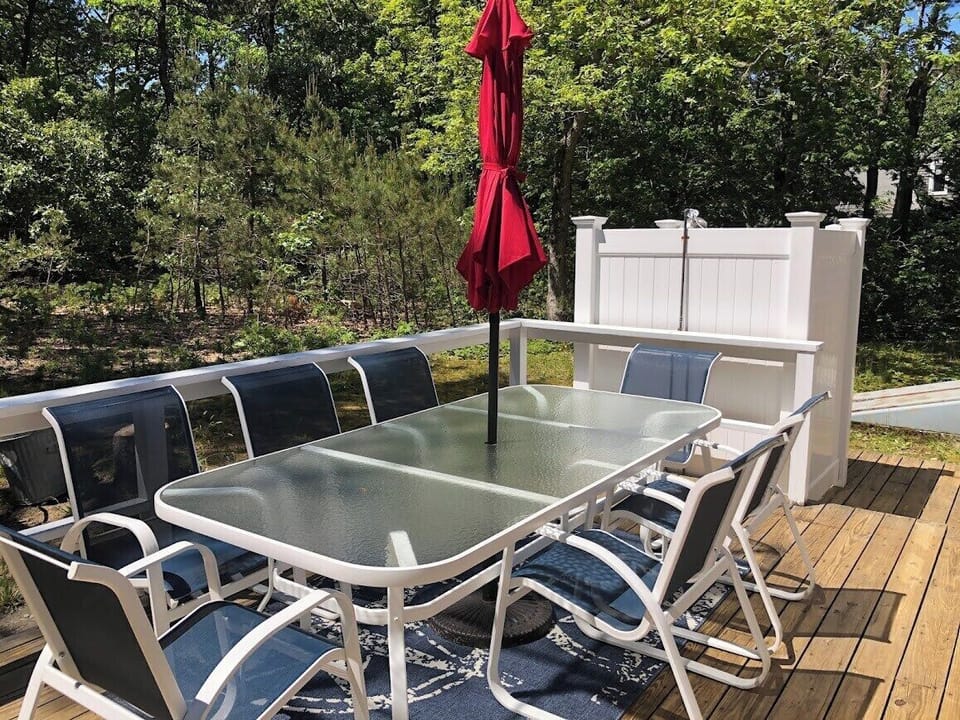 Deck and Outdoor Shower