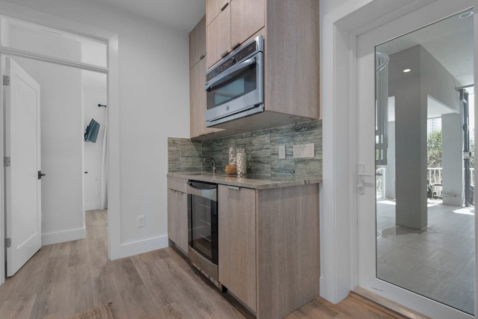 Second floor mini kitchenette