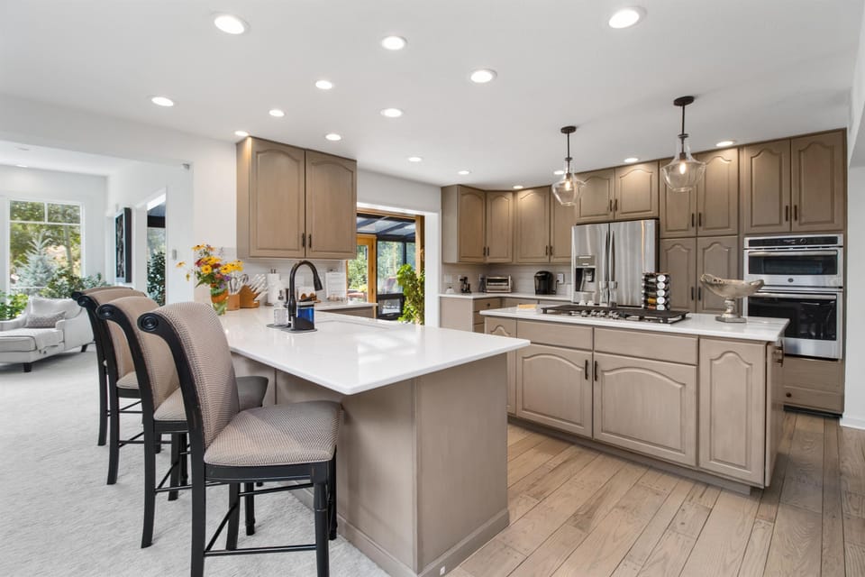 Beautiful kitchen with new appliances