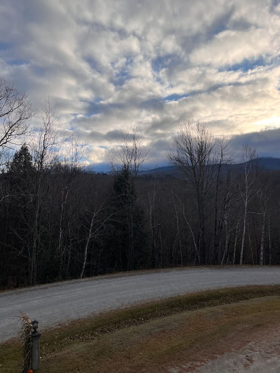 Stunning views captured on an early winter morning