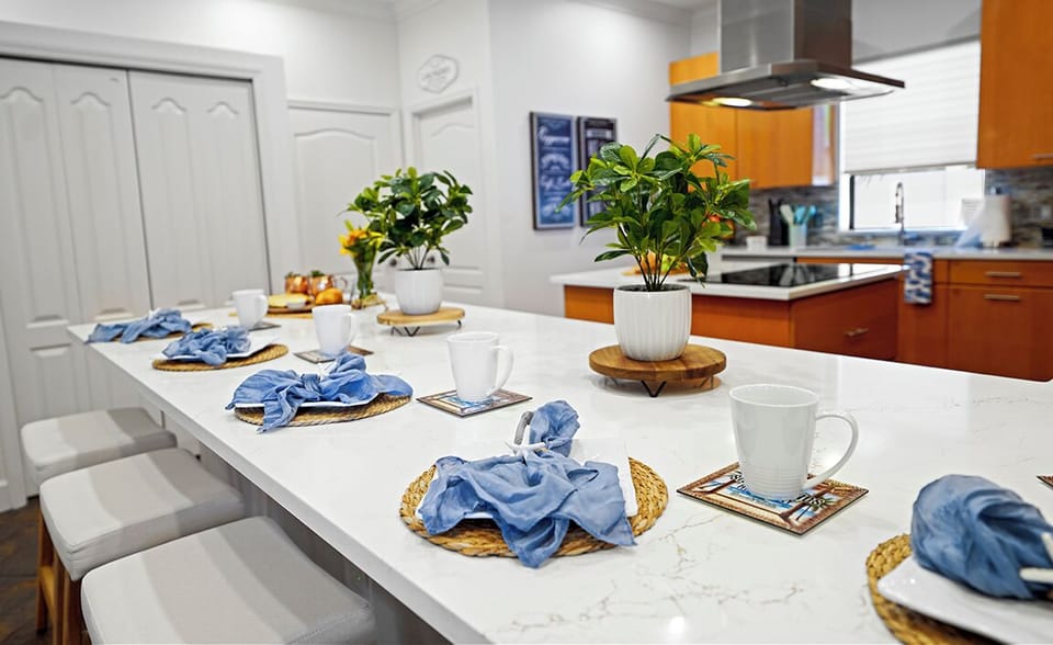 The kitchen really is fabulous!