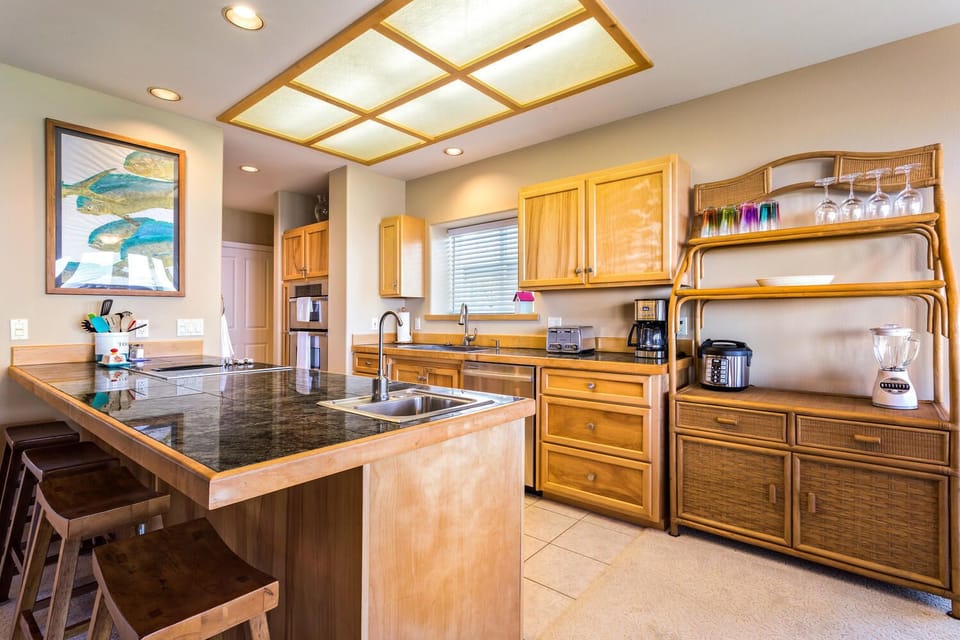 Upstairs kitchen