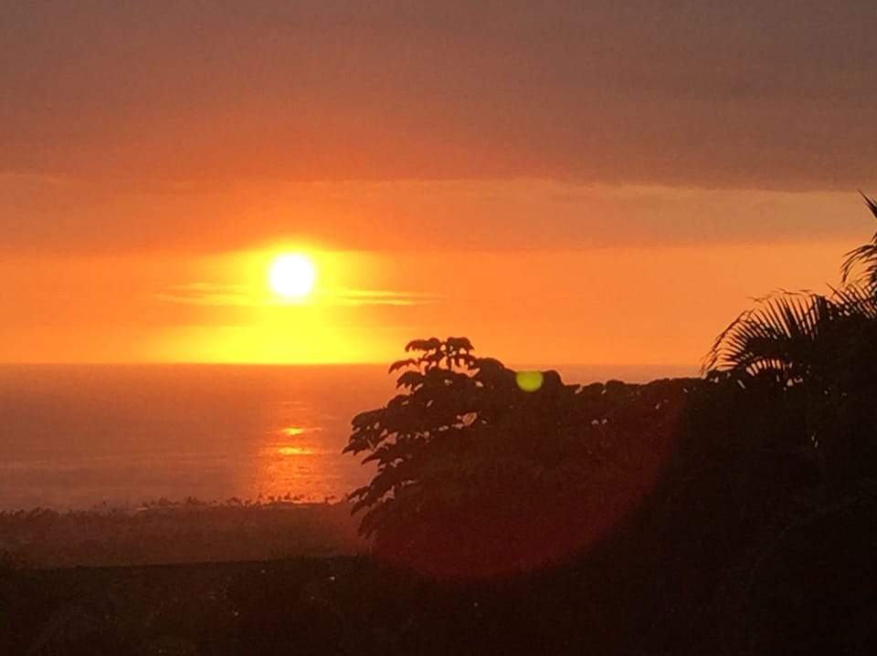 Sunset from the lanai