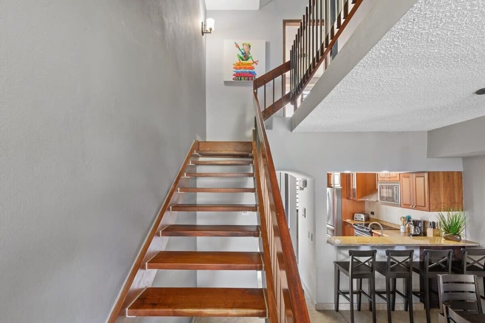 Stairs to bedrooms