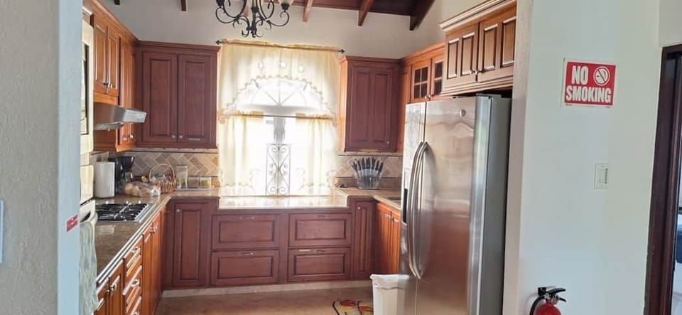 Three Bedroom Ocean View Villa | Private kitchen | Full-size fridge, oven, stovetop, dishwasher