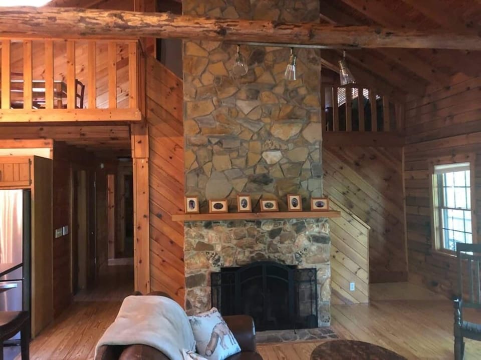 Soaring Fireplace