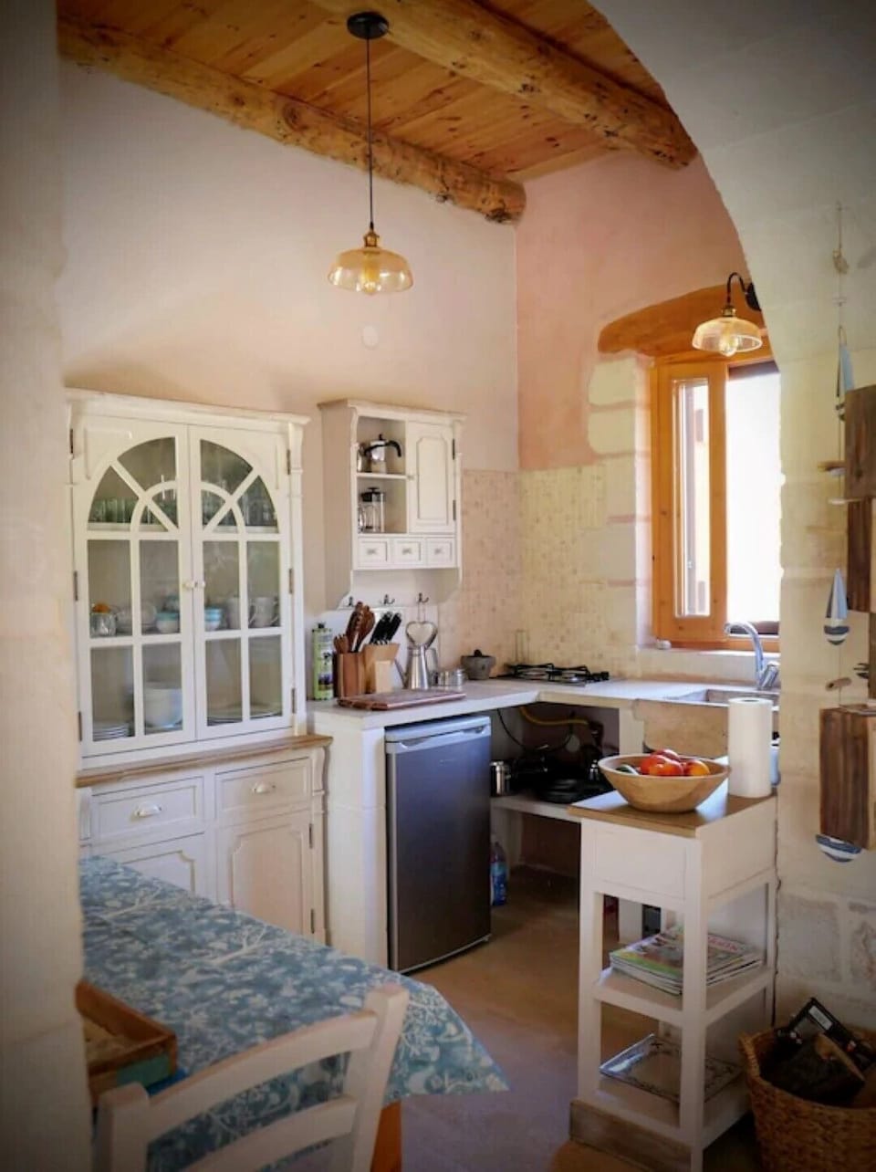 Kitchen with all the essentials for food preparation