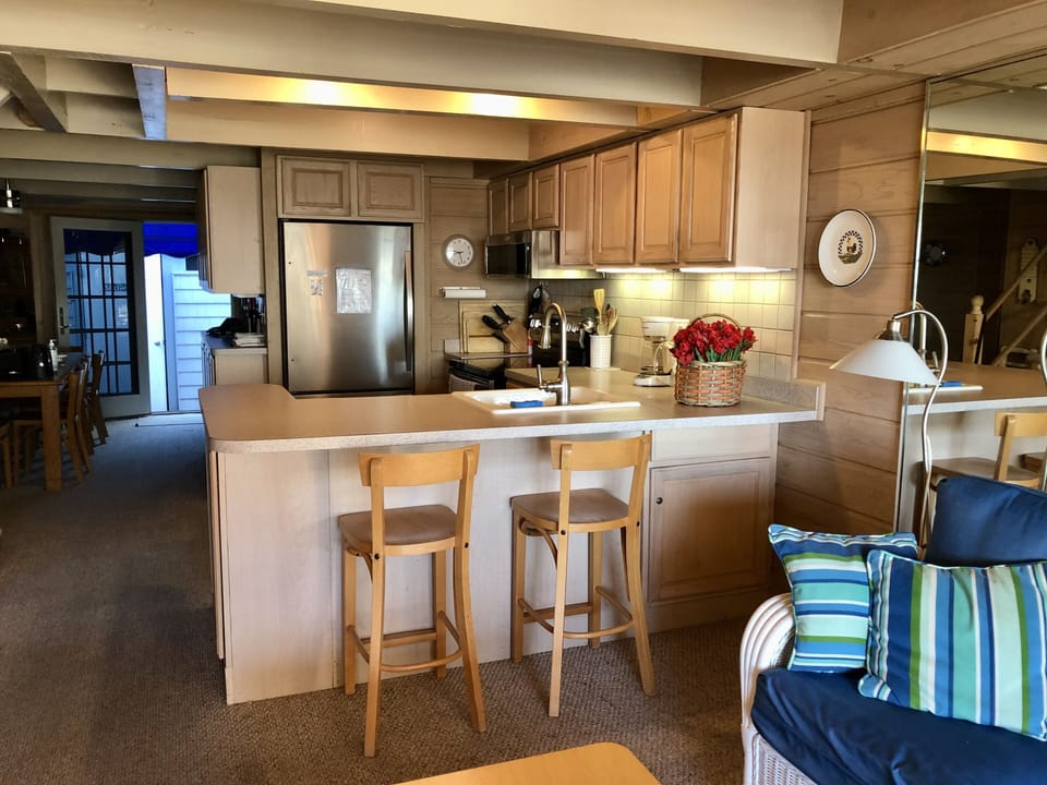 Kitchen View from Living Area