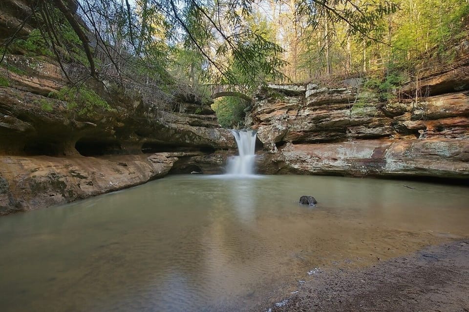 Old Man's Cave in nearby Hocking Hills 