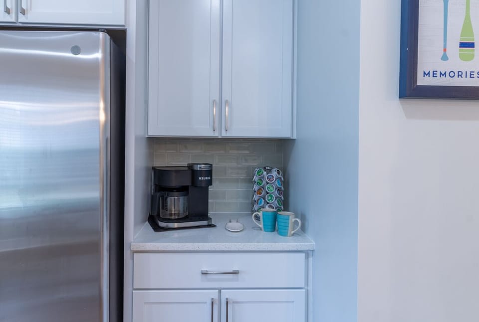 Coffee Bar with starter K-cups included