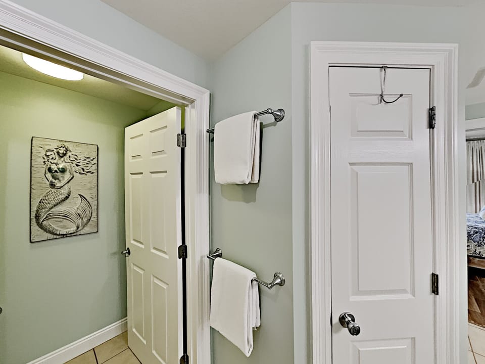 Master Bath private commode room