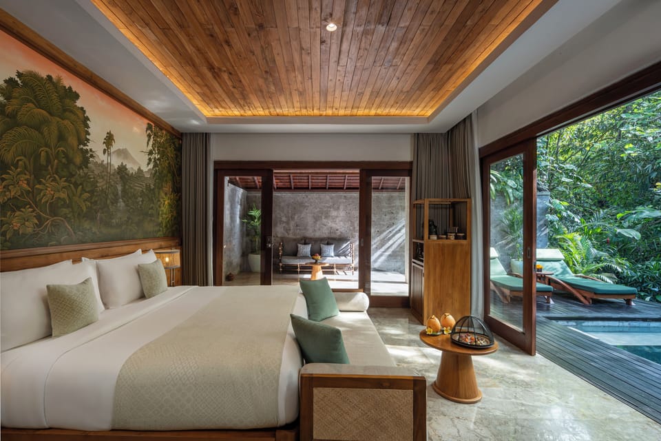 Signature Heated Pool Villa with Jungle View | Free minibar, in-room safe, individually decorated