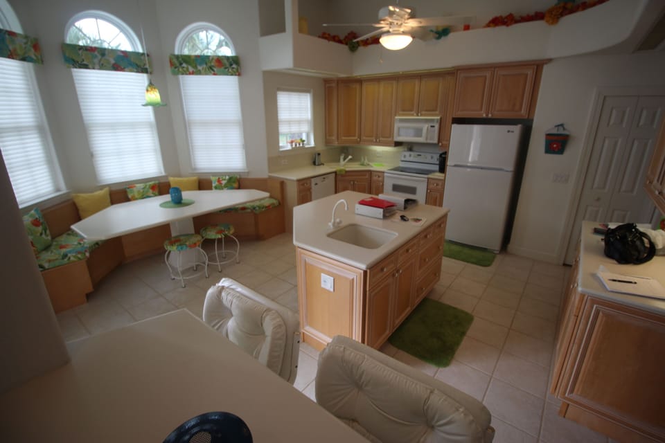 LARGE OPEN fully equipped KITCHEN
