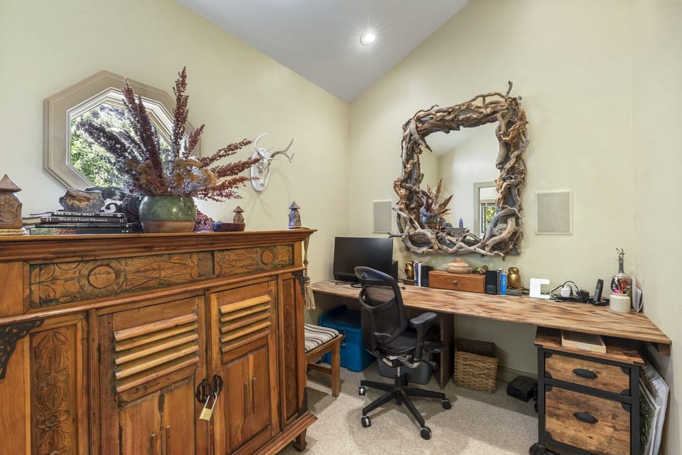 Desk Area at the Top of the Stairs