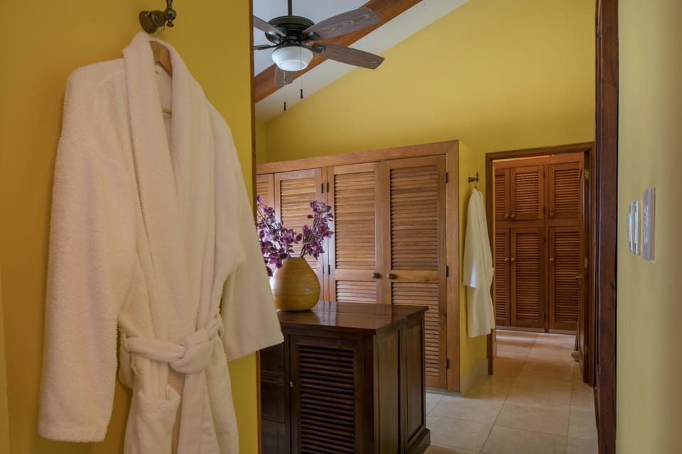 Inside the master suites spacious walk in closet. 