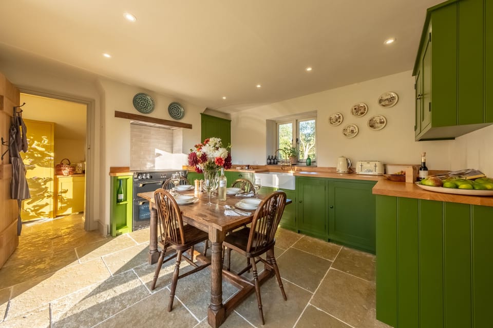 Ground floor: Kitchen with utility