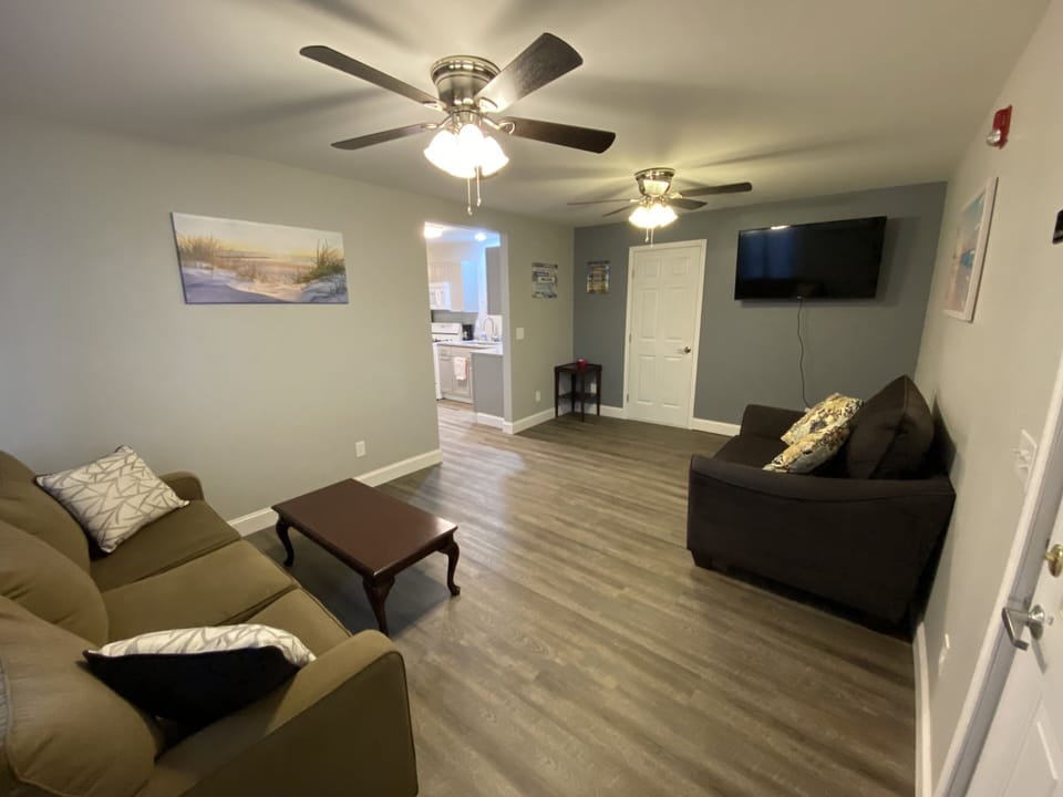 Living Room with Sleeper Sofa