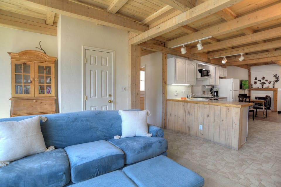 Open Living and Kitchen Area