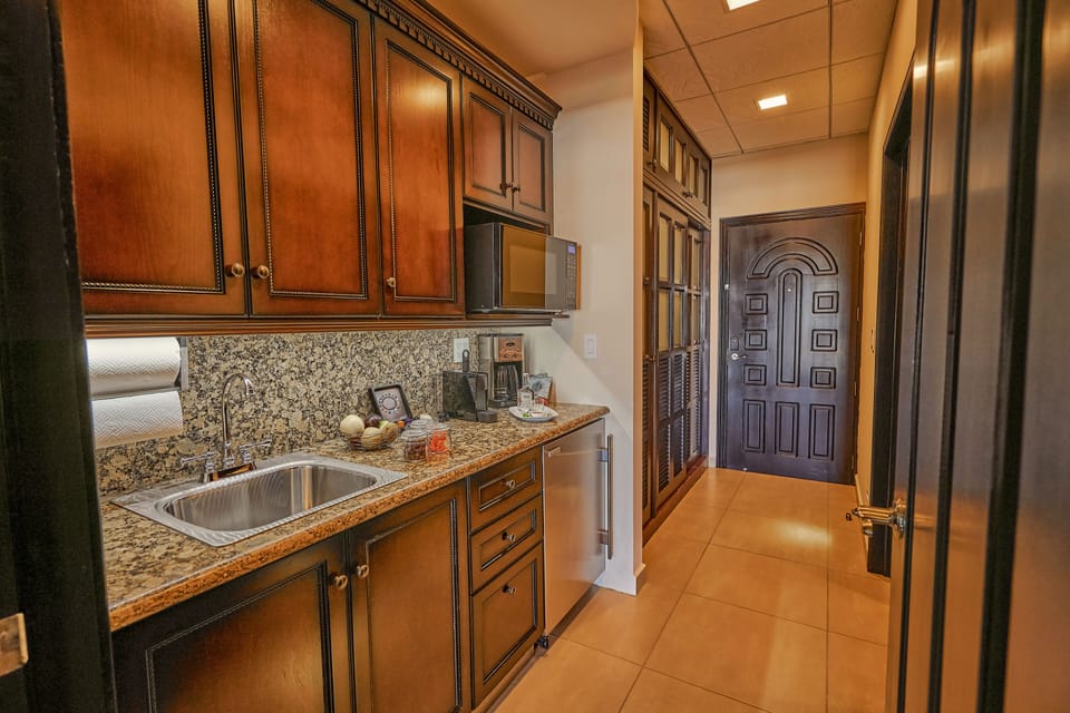 Espresso maker, microwave