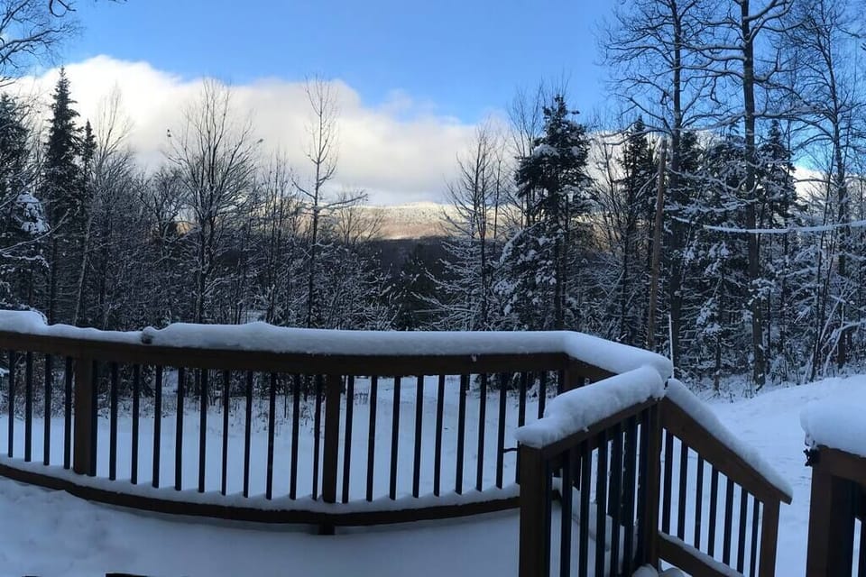 Winter Porch Snow