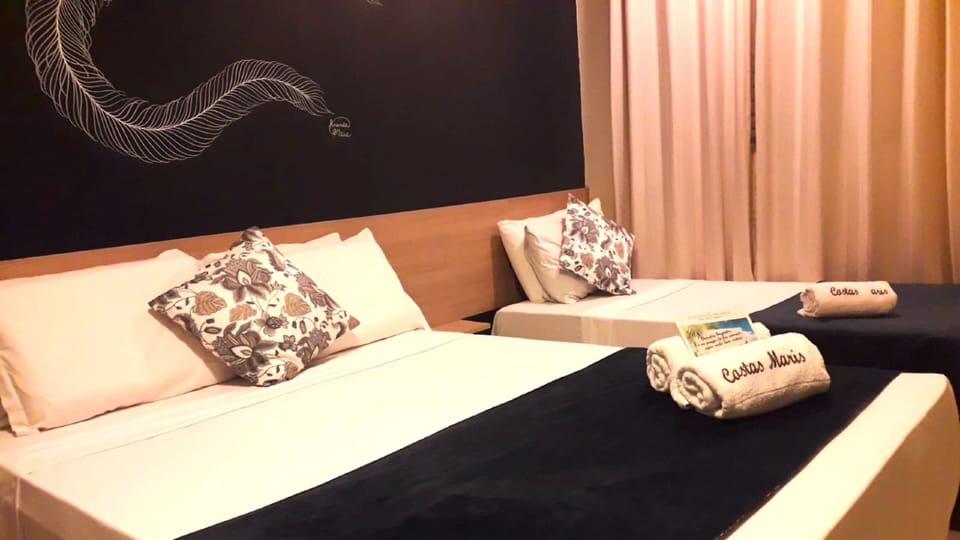 Superior Quadruple Room, Sea View | Laptop workspace, free WiFi, bed sheets