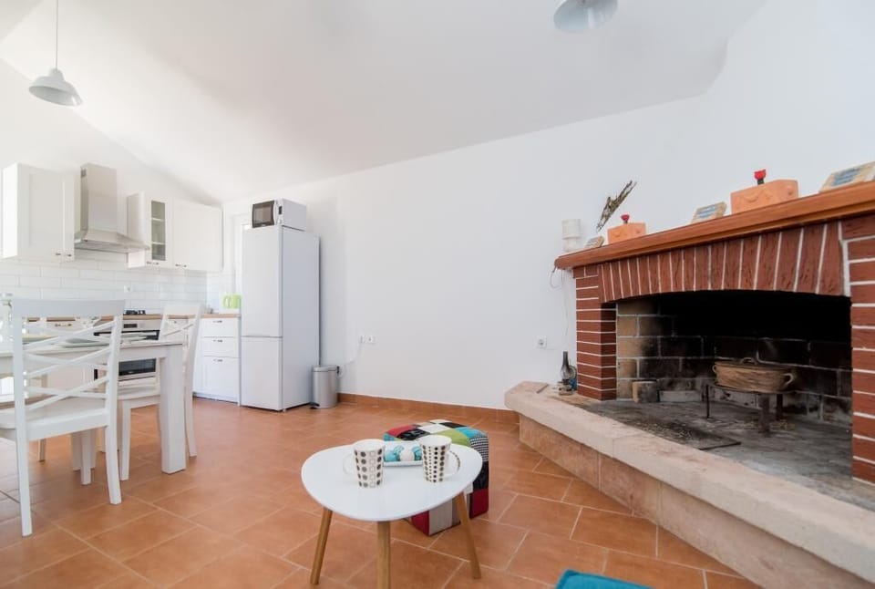 Villa (Two-Bedroom with Pool and Terrace) | Living room | TV