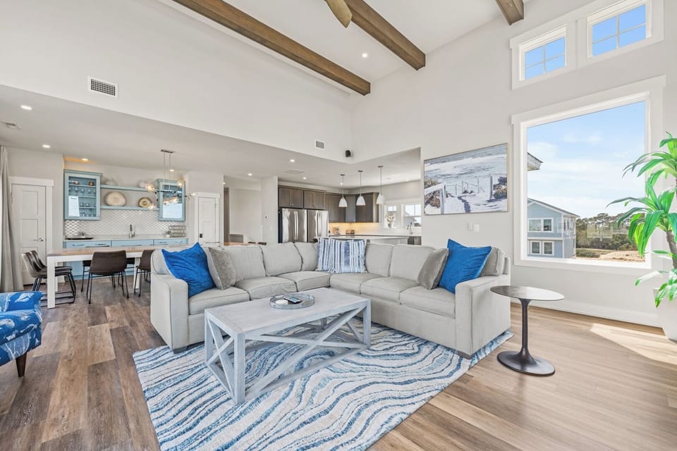 Spacious Living Room on Third Level