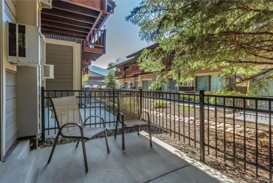 Outside patio to enjoy and relax in the mornings or evenings.
