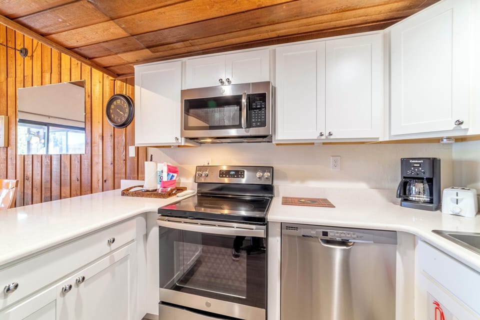 Upgraded kitchen