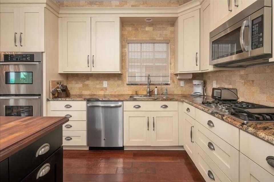 Large open kitchen