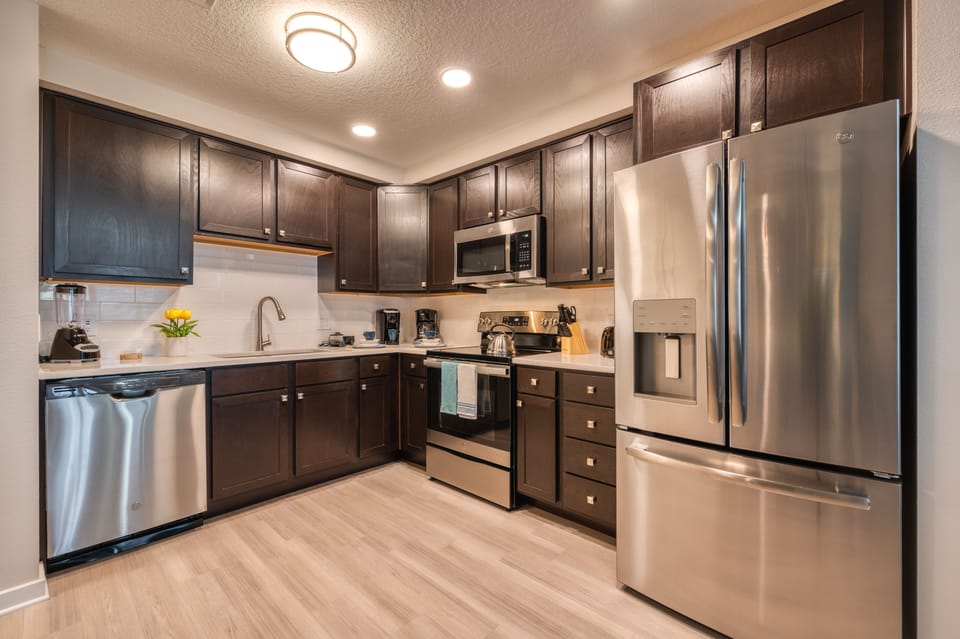 Fully equipped kitchen