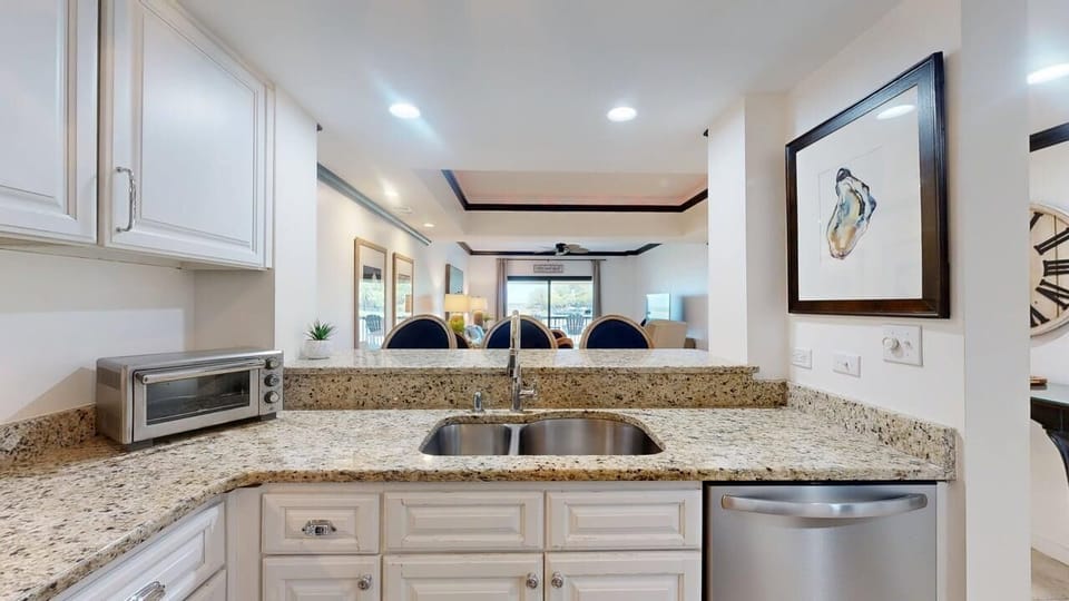 Kitchen with Pass-Through Window