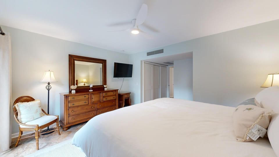 Primary Bedroom with HDTV