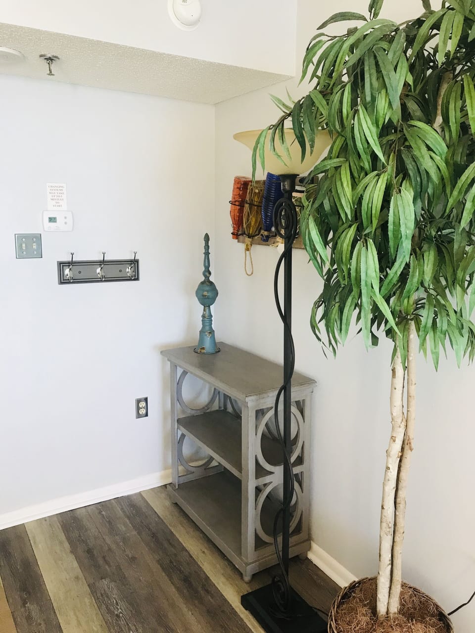 Luggage Storage Area for Sleeper Sofa Guests