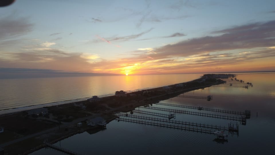 Ariel view of the Point