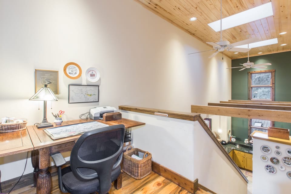 Lofted Office Space with Deck