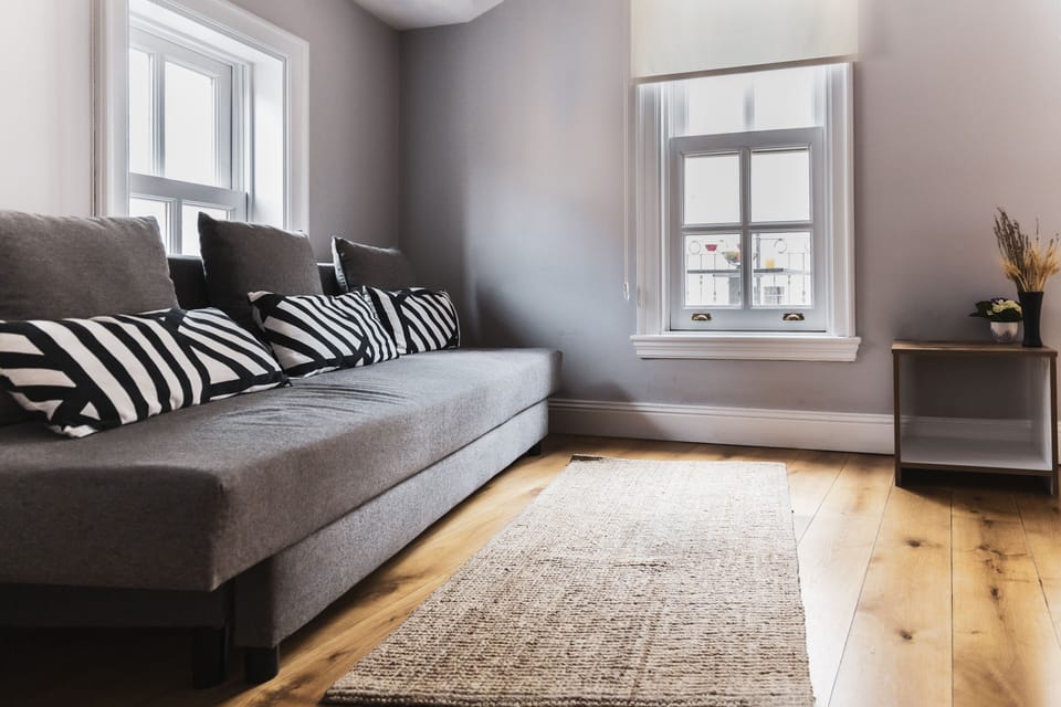 Superior Quadruple Room, Terrace | Living area | LCD TV, fireplace, heated floors