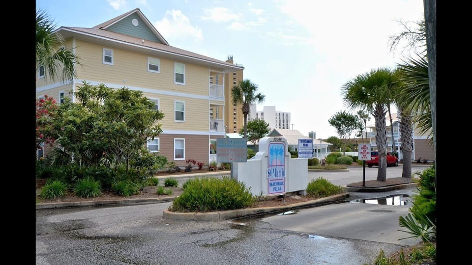 Entrance to St. Martin Beachwalk Villas