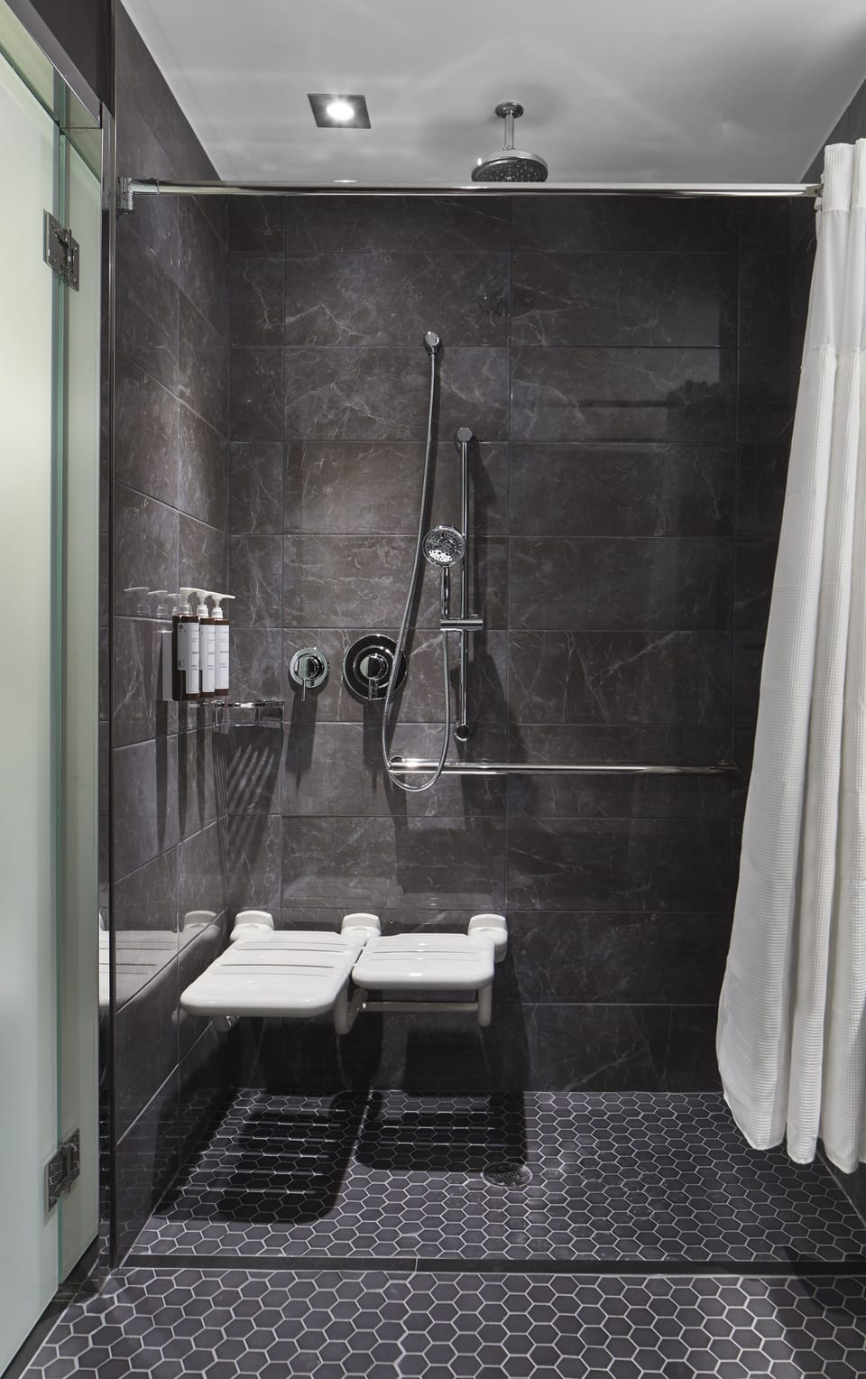 Suite, 1 King Bed with Sofa bed, Valley View | Bathroom | Shower, rainfall showerhead, designer toiletries, hair dryer