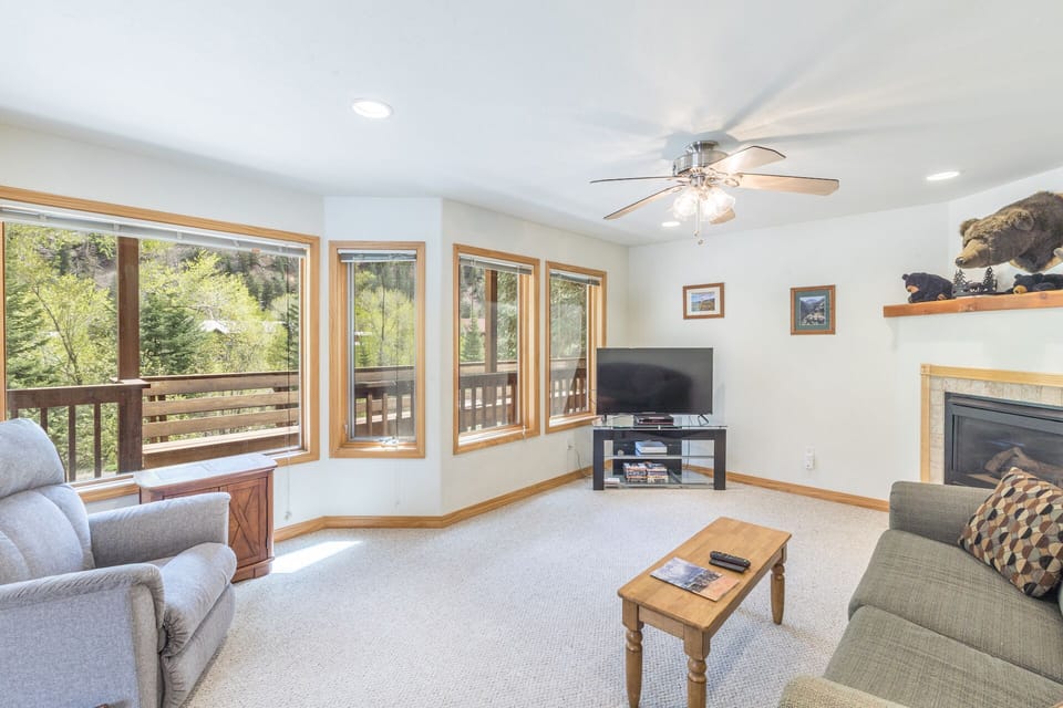 Open Living Room with Great Views