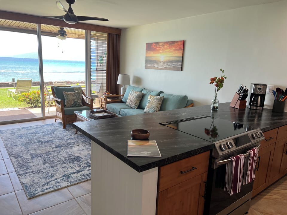New kitchen with unobstructed views!