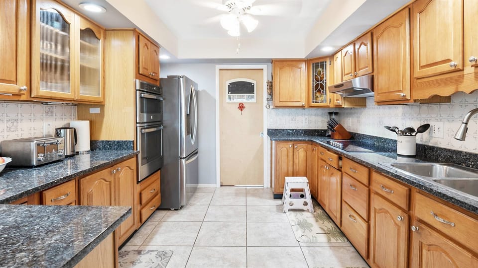 Whip up your favorites in this well-equipped kitchen designed for convenience and comfort.