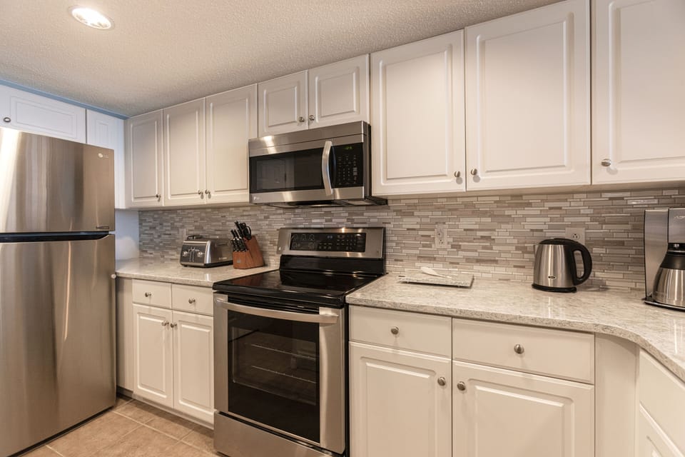 Stainless steel appliances